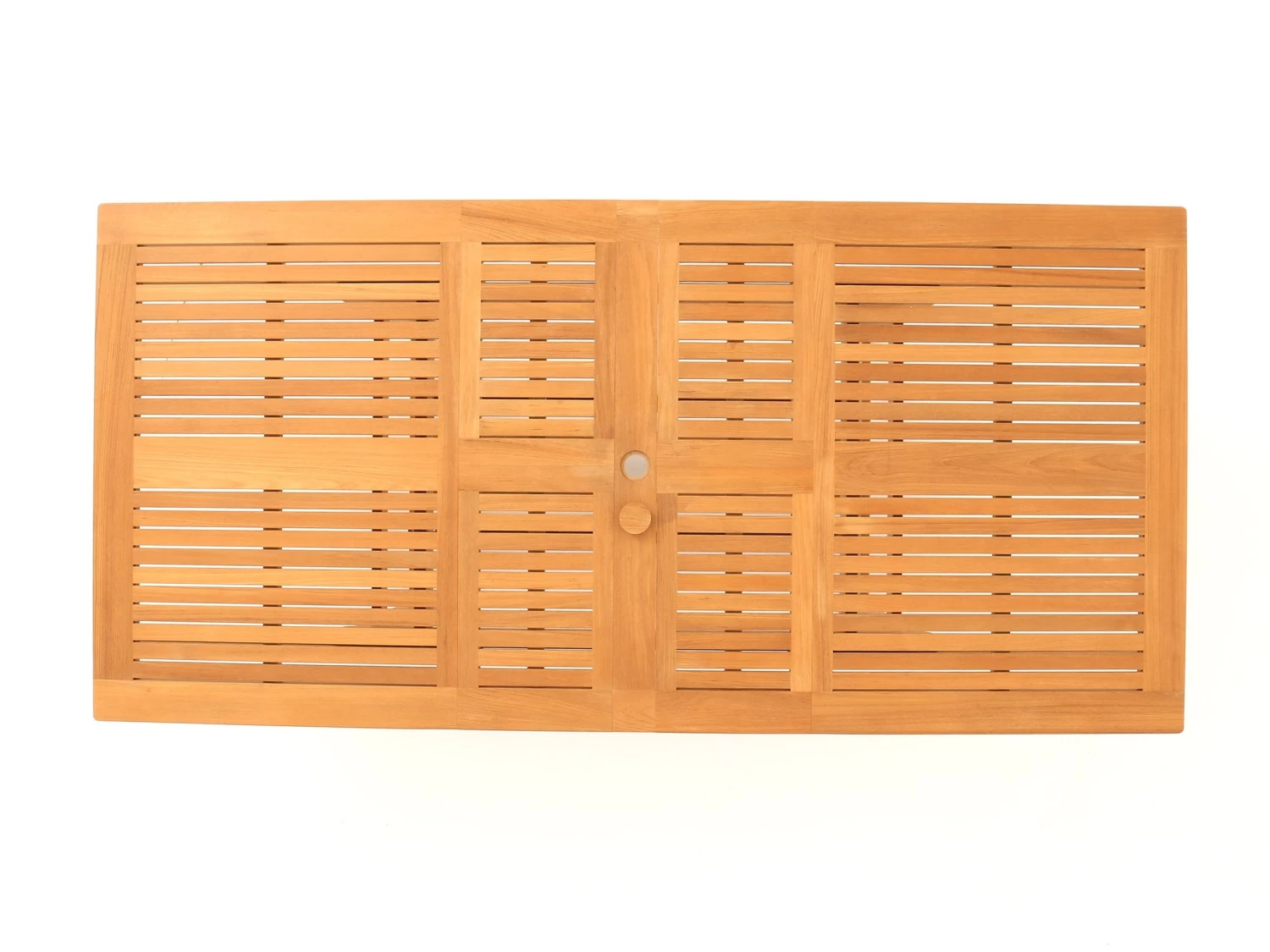 Chunky Rectangular Extending Teak Table | FSC® Certified 8 Chunky Rectangular Extending Teak Table | FSC® Certified - Image 6