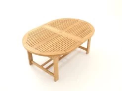 Chunky Oval Extending Teak Table | FSC® Certified -Garden Comfort Shop gfc000328 02 27