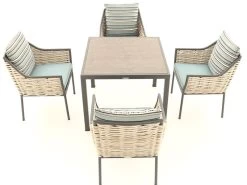 Tahiti Stone Top Dining Set 20 Tahiti Stone Top Dining Set -Garden Comfort Shop gfc000396 02 22l 2 xl
