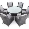 Midnight Montana Round Dining Armchair Set 2 Midnight Montana Round Dining Armchair Set -Garden Comfort Shop gfc000587 02 01