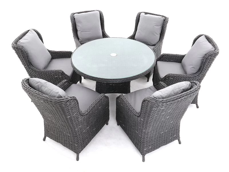 Midnight Montana Round Dining Armchair Set 3 Midnight Montana Round Dining Armchair Set