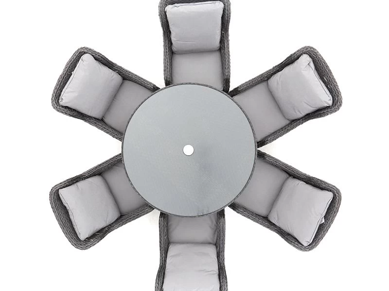 Midnight Montana Round Dining Armchair Set 7 Midnight Montana Round Dining Armchair Set - Image 5