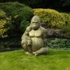 Gorilla Ornament | Gold 1 Gorilla Ornament | Gold -Garden Comfort Shop gold gaz garden 01bi