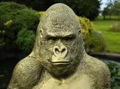 Gorilla Ornament | Gold 21 Gorilla Ornament | Gold -Garden Comfort Shop gold gaz garden 06bi