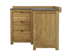 Bari Kitchen Corner Cabinet Unit 11 Bari Kitchen Corner Cabinet Unit -Garden Comfort Shop gr3nccabteak 5 bi