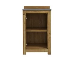 Bari Kitchen Single Door Unit -Garden Comfort Shop gr3ngtblteak 4 bi