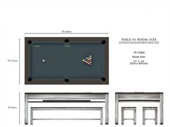 Outdoor Games Diner Table - Brown & Black 22 Outdoor Games Diner Table - Brown & Black -Garden Comfort Shop grey and brown measurements xl 1
