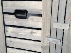 Wheelie Bin Cover - Triple | FSC® Certified 39 Wheelie Bin Cover - Triple | FSC® Certified -Garden Comfort Shop grey wheelie bin cover 3 4 1