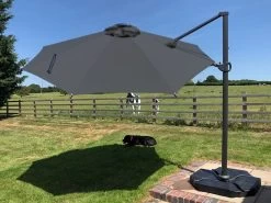 Calypso LED Parasol 3.5M Diameter 36 Calypso LED Parasol 3.5M Diameter -Garden Comfort Shop grey xl 2