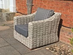 Montana/Fiji Waterproof Outdoor Cushion Set 41 Montana/Fiji Waterproof Outdoor Cushion Set -Garden Comfort Shop greycheck montana arm2 1