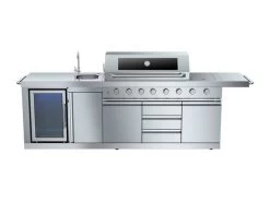 Premium Six Burner Kitchen BBQ | Ex Display 23 Premium Six Burner Kitchen BBQ | Ex Display -Garden Comfort Shop grill701bi