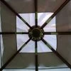 Replacement 4m X 3m Deluxe Gazebo - Top Frame -Garden Comfort Shop hardwood gazebo roof xl 2