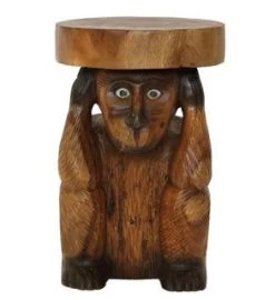 Monkey Hear No Evil Ornamental Table