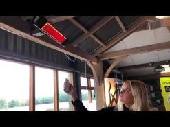 Remote Control Wall Heater With Oscillation