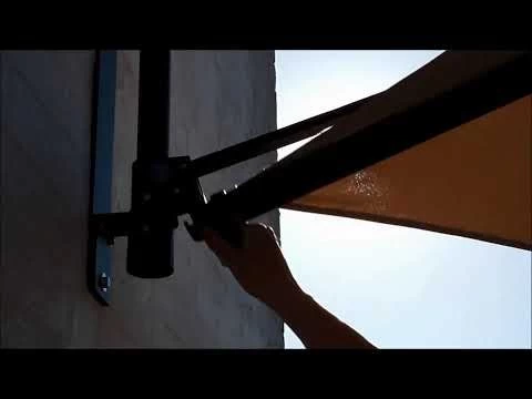 Square Wall Mounted Parasol | OCTOBER OFFERS! 5 Square Wall Mounted Parasol | OCTOBER OFFERS! - Image 3