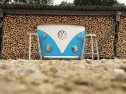 Indian VW Bus Bar Counter | Blue And White 18 Indian VW Bus Bar Counter | Blue And White -Garden Comfort Shop img 6297bi