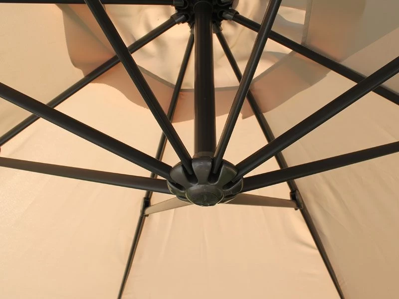 Canopy Only For Turino Wall Parasol | Beige 5 Canopy Only For Turino Wall Parasol | Beige - Image 3