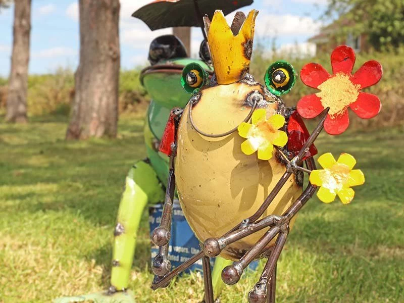 Frog King With Flowers 7 Frog King With Flowers - Image 5