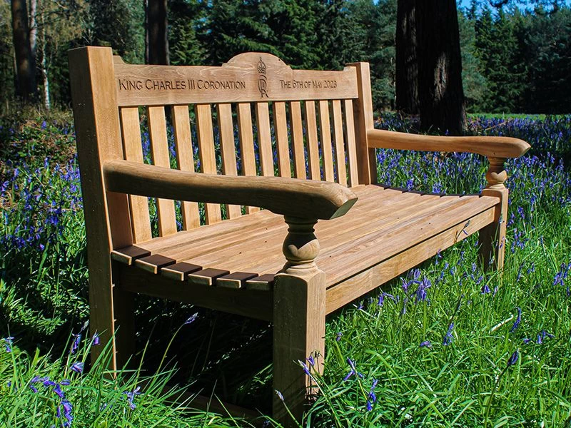 King Charles III Coronation Windsor Bench 15 King Charles III Coronation Windsor Bench - Image 13