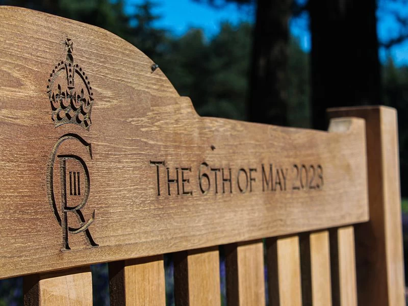 King Charles III Coronation Windsor Bench 4 King Charles III Coronation Windsor Bench - Image 2