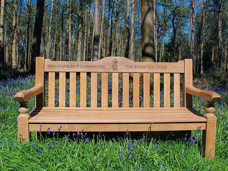 King Charles III Coronation Windsor Bench 3 King Charles III Coronation Windsor Bench
