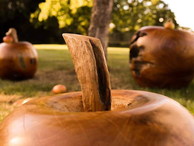 Apple Wooden Ornament 19 Apple Wooden Ornament - Image 17