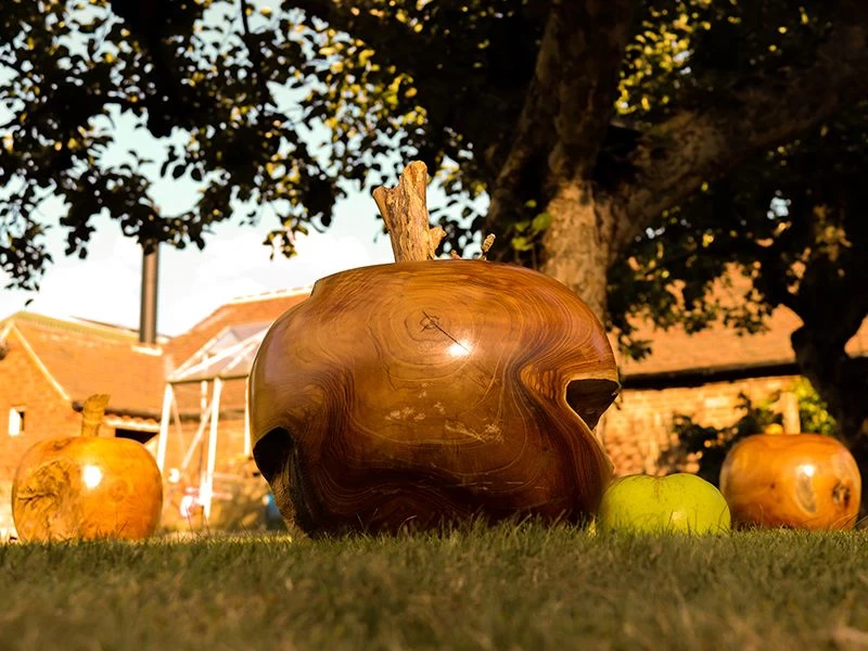 Apple Wooden Ornament 18 Apple Wooden Ornament - Image 16