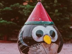 Festive Penguin Sculpture Small 12 Festive Penguin Sculpture Small -Garden Comfort Shop img 9735