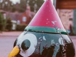 Festive Penguin Sculpture Small 16 Festive Penguin Sculpture Small -Garden Comfort Shop img 9741