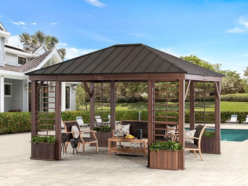 Winchester Hard Top Gazebo | Ex Display 4 Winchester Hard Top Gazebo | Ex Display - Image 2