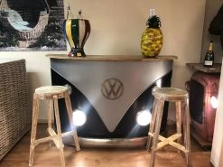 Indian VW Bus Bar Counter | Black And Silver 12 Indian VW Bus Bar Counter | Black And Silver -Garden Comfort Shop indian vw bar counter 2