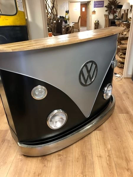 Indian VW Bus Bar Counter | Black And Silver 8 Indian VW Bus Bar Counter | Black And Silver - Image 6