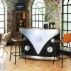 Indian VW Bus Bar Counter | Black And Silver 1 Indian VW Bus Bar Counter | Black And Silver -Garden Comfort Shop indian vw bar counter bi