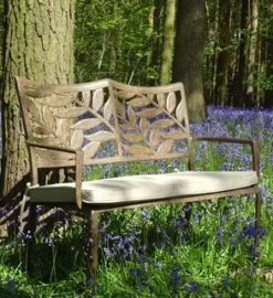 Leaf Bench 12 Leaf Bench -Garden Comfort Shop ivycast leaf bench L 1