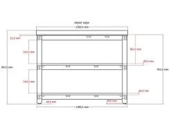 Bari Kitchen Big Green Egg Table Fixed Unit 27 Bari Kitchen Big Green Egg Table Fixed Unit -Garden Comfort Shop kamado bbq grill table without wheels front view bi