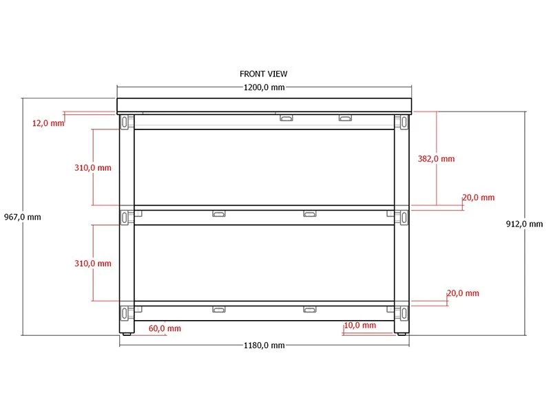 Bari Kitchen Big Green Egg Table Fixed Unit 15 Bari Kitchen Big Green Egg Table Fixed Unit - Image 13