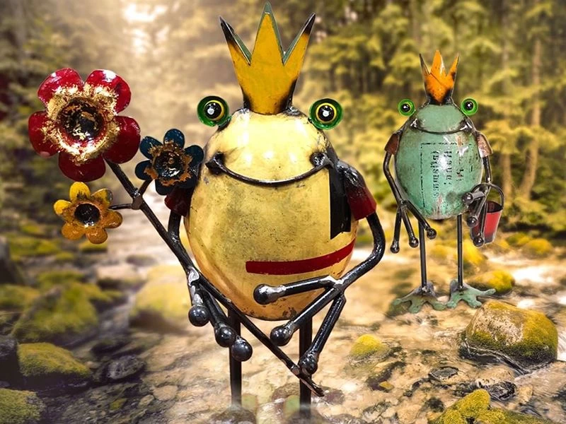 Frog King With Flowers 10 Frog King With Flowers - Image 8