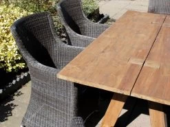 Knights 2m Table 6 Chair Dining Set 31 Knights 2m Table 6 Chair Dining Set -Garden Comfort Shop knights set xl 10 1