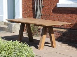 Knights Reclaimed Teak Table -Garden Comfort Shop knights table xl 6 2