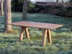 Knights Reclaimed Teak Table -Garden Comfort Shop knights table xl 2
