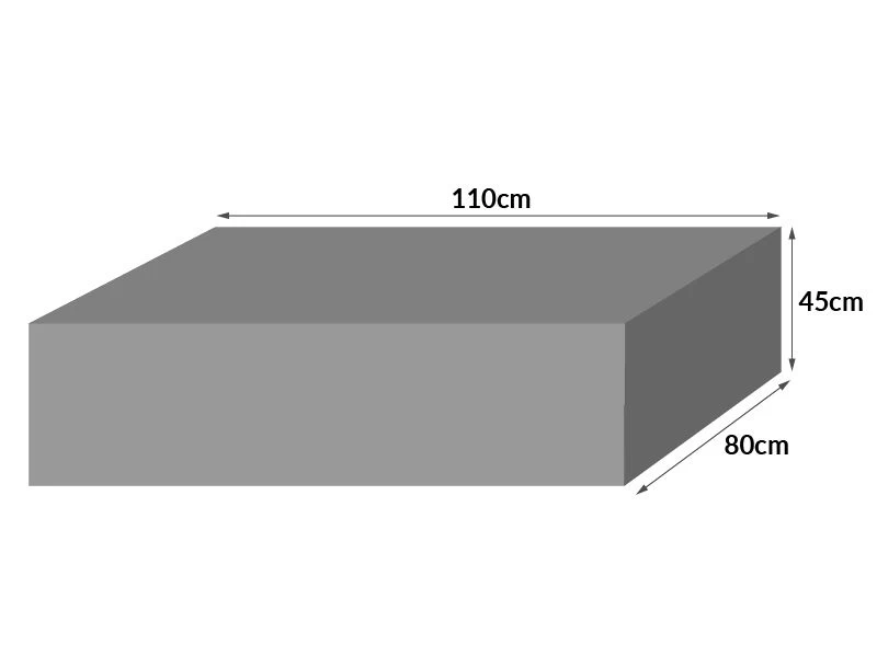 Breathable Coffee Table Weather Cover 5 Breathable Coffee Table Weather Cover - Image 3