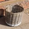 Kubu Round Basket With Rope Handles 2 Kubu Round Basket With Rope Handles -Garden Comfort Shop kubu square basket with rope handles xl 1
