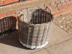 Kubu Round Basket With Rope Handles
