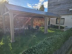 Cedar Gazebo 4.2m X 3.6m | FSC® Certified | OCTOBER OFFERS 35 Cedar Gazebo 4.2m X 3.6m | FSC® Certified | OCTOBER OFFERS -Garden Comfort Shop large cedar 1 bi