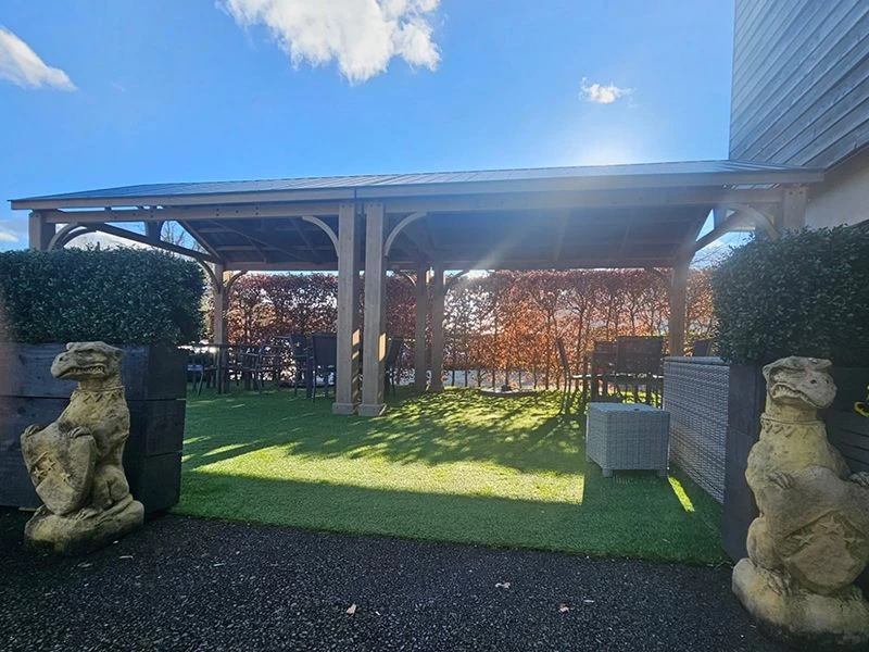 Cedar Gazebo 4.2m X 3.6m | FSC® Certified | OCTOBER OFFERS 18 Cedar Gazebo 4.2m X 3.6m | FSC® Certified | OCTOBER OFFERS - Image 16