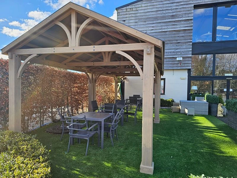 Cedar Gazebo 4.2m X 3.6m | FSC® Certified | OCTOBER OFFERS 14 Cedar Gazebo 4.2m X 3.6m | FSC® Certified | OCTOBER OFFERS - Image 12