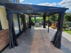 Four Seasons Wall Mounted Gazebo 3m X 4.8m | STOCK TBC 26 Four Seasons Wall Mounted Gazebo 3m X 4.8m | STOCK TBC -Garden Comfort Shop large wall shelter 2 xl 1