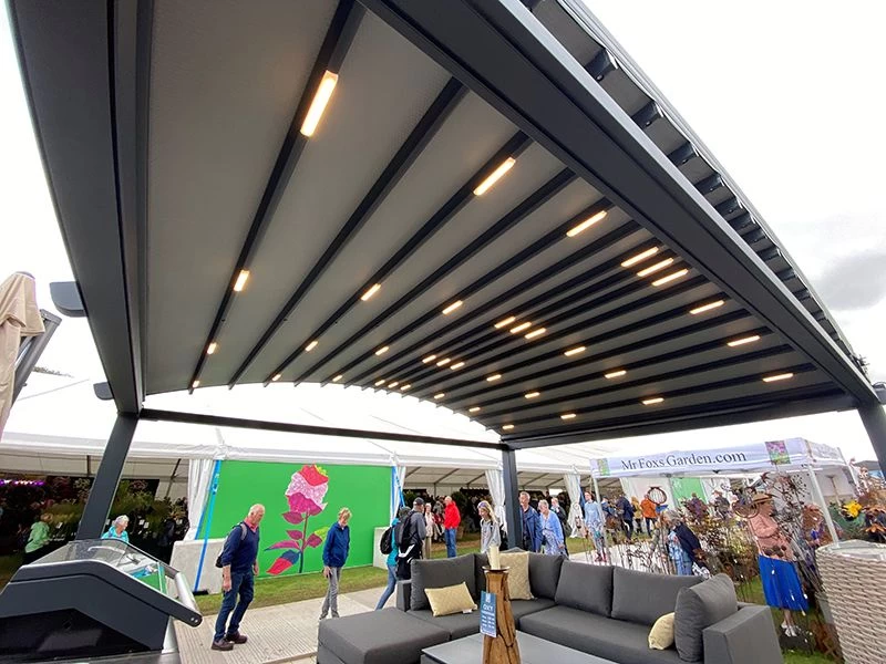 Luna Crescent Retractable Awning 4.75 X 4m | Luna Range | RHS Tatton Park 21 Luna Crescent Retractable Awning 4.75 X 4m | Luna Range | RHS Tatton Park - Image 20