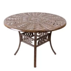 Leaf 106cm Dia Table 10 Leaf 106cm Dia Table -Garden Comfort Shop leaf 106cm round table XL