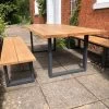 Edge Table Set | FSC® Certified 1 Edge Table Set | FSC® Certified -Garden Comfort Shop life edge bench set11 1